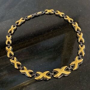 Vintage MONET Runway Estate Deco necklace